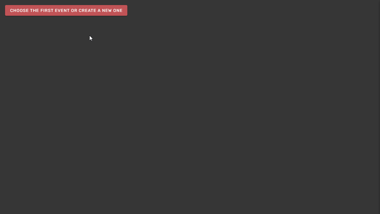 Animation of the LoreHub timeline: scrolling through years and opening events linked to documents